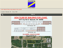 Tablet Screenshot of ogdendevelopment.com